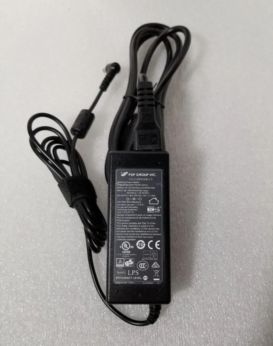 *Brand NEW*FSP FSP065-REB 19 V 3.25 A 65W AC Adapter OEM 5.5x2.5mm Power Supply